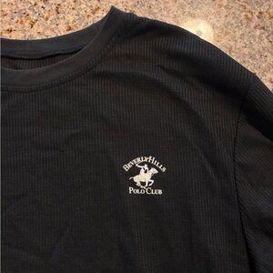 Beverly Hills Polo Club Black Long Sleeve